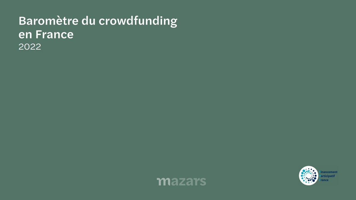 Baromètre du crowdfunding 2022