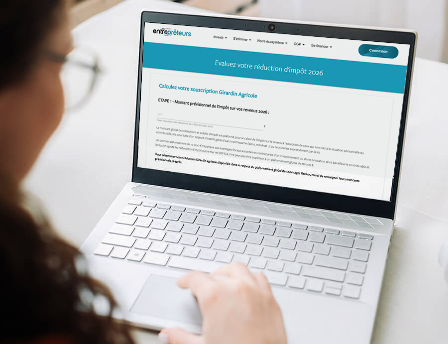 Simulation réduction d'impôt